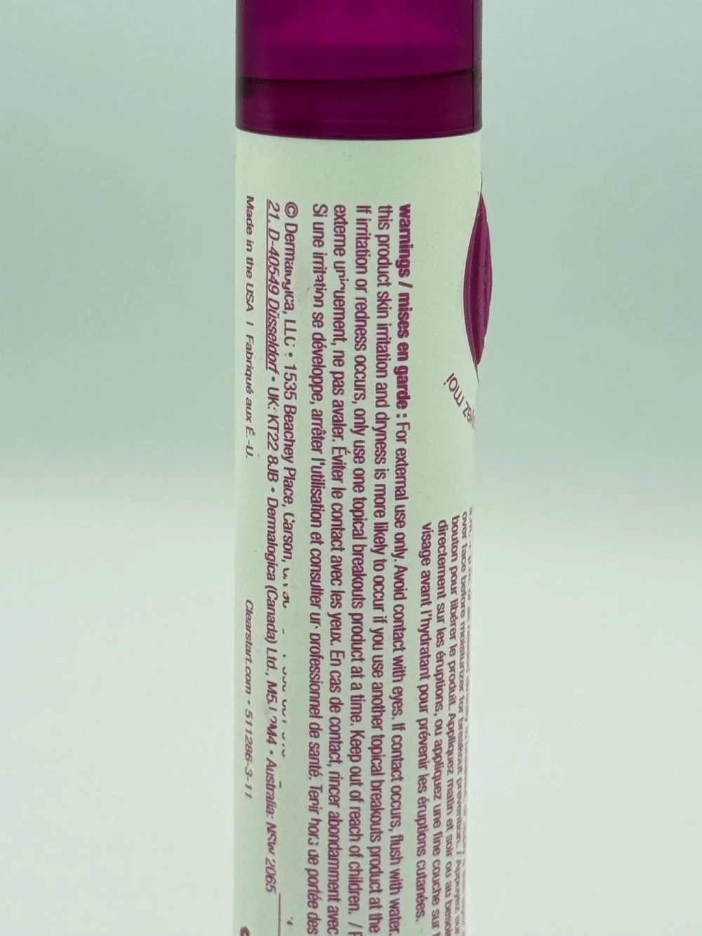 dermalogica Breakout Clearing Booster - Magenta 1 oz exp 2029